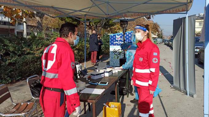 Ολοκληρώθηκε η διενέργεια δωρεάν rapid tests